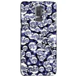 Чехол (Дорого -богато) на Samsung Galaxy J8-2018, J810 (Бриллианты)