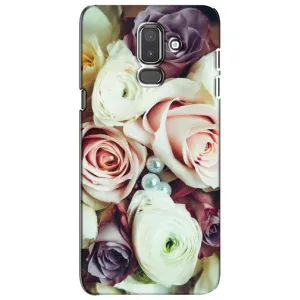 Чехлы с принтом Розочки для Samsung Galaxy J8-2018, J810 (Букет РОЗ)
