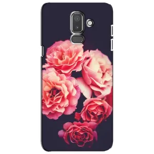 Чехлы с тематикой "ЦВЕТЫ" на Samsung Galaxy J8-2018, J810 (Бутоны)