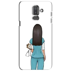 Силіконовий бампер (Працівники) на Samsung Galaxy J8-2018, J810 (Лікар)