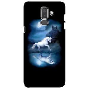 Чехол Unicorn на Samsung Galaxy J8-2018, J810 (Единорог)