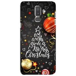 Чехол Новогодняя Елка на Samsung Galaxy J8-2018, J810 (Елочка)