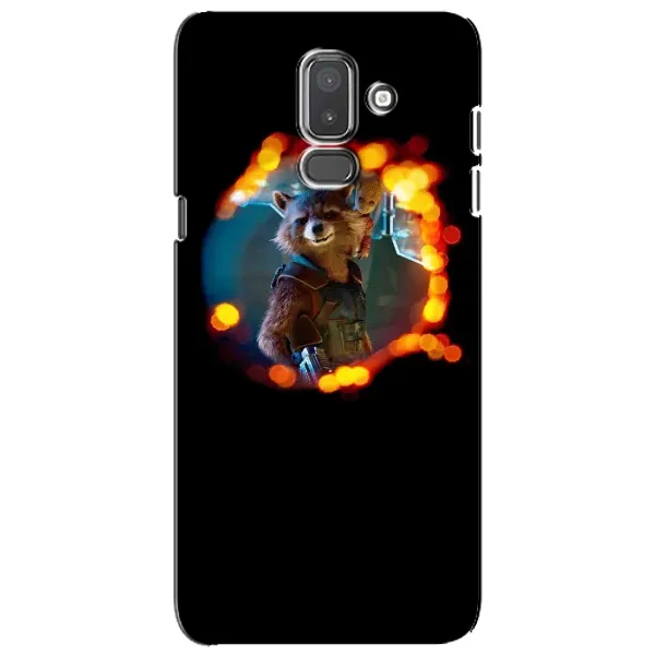 Чехол с рисунком «Енот Ракета» для Samsung Galaxy J8 2018 (J810) Чехол с рисунком «Енот Ракета» для Samsung Galaxy J8 2018 (J810)