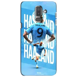 Чохли з принтом на Samsung Galaxy J8-2018, J810 Футболіст (Erling Haaland)