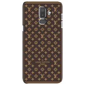 Чехол Стиль Louis Vuitton на Samsung Galaxy J8-2018, J810 (Фон Луи Виттон)