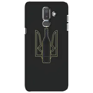 Чехол с картинкой (Патриотический ГЕРБ) на Samsung Galaxy J8-2018, J810 (Герб - Молотова)