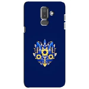 Чехол с картинкой (Патриотический ГЕРБ) на Samsung Galaxy J8-2018, J810 (герб)