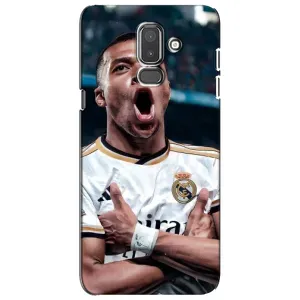 Чехол (TPU) с Футболистом на Samsung Galaxy J8-2018, J810 (Гол Мбаппе)