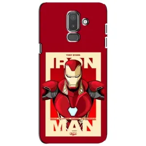 Чехол Супергерой Железный человек на Samsung Galaxy J8-2018, J810 (Iron man)