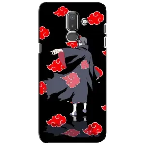 Чехлы с картинкой Итачи Учиха на Samsung Galaxy J8-2018, J810 (Итачи облако)