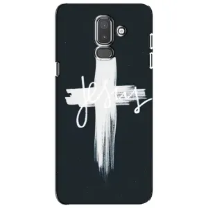 Чехлы для Самсунг J8 (2018) (Крест Иисуса) (Jesus)