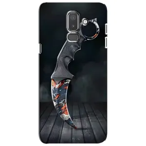 Чехол КИБЕРСПОРТ для Samsung Galaxy J8-2018, J810 (Кинжал КС ГО)