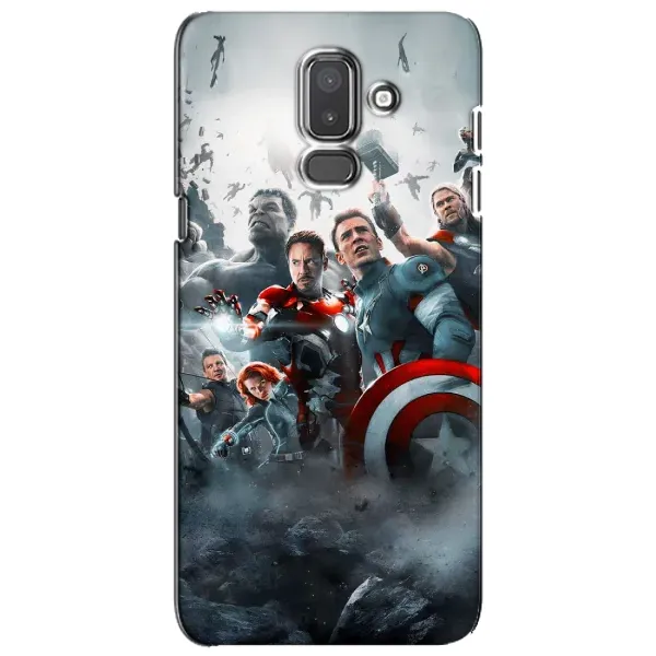 Чехол с рисунком «Команда марвел» для Samsung Galaxy J8 2018 (J810) Чехол с рисунком «Команда марвел» для Samsung Galaxy J8 2018 (J810)