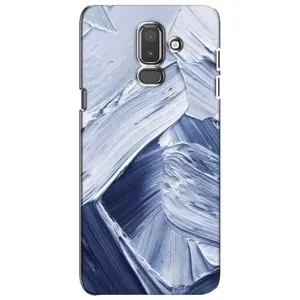 Чехлы со смыслом для Samsung Galaxy J8-2018, J810 (Краски мазки)