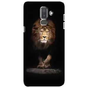 Чехол с картинкой на Samsung Galaxy J8-2018, J810 (Красивый Лев)