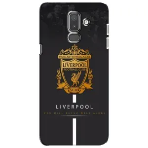 Силиконовые Чехлы принт Футбол на Samsung Galaxy J8-2018, J810 (Liverpool)
