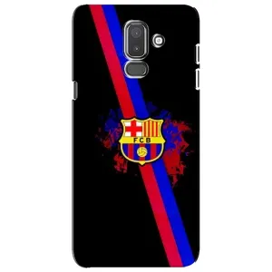 Чехол для Samsung Galaxy J8-2018, J810 (Барселона) (Лого Барсы)