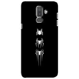 Чехол Супергерой Человека Паука на Samsung Galaxy J8-2018, J810 (Лого паука)