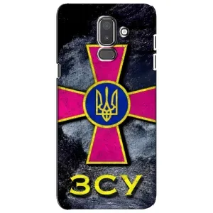 ЗСУ Чехлы (TPU) для Samsung Galaxy J8-2018, J810 (Лого ЗСУ)