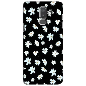 Чехол с ромашками на Samsung Galaxy J8-2018, J810 (Маленькие ромашки)