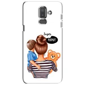 Чехлы для МАМЫ на Samsung Galaxy J8-2018, J810 (Мама и сын)