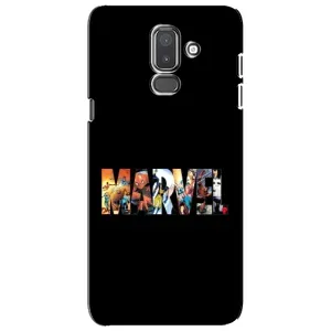 Силиконовый Чехол для Samsung Galaxy J8-2018, J810 (MARVEL)