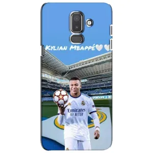 Чехол (TPU) с Футболистом на Samsung Galaxy J8-2018, J810 (Mbappe Real)