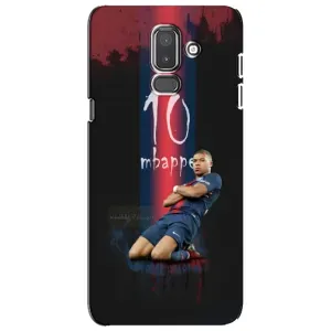Чехол (TPU) с Футболистом на Samsung Galaxy J8-2018, J810 (MBAPPE 10)