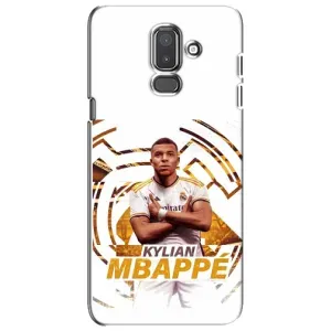 Чехол (TPU) с Футболистом на Samsung Galaxy J8-2018, J810 (Мбаппе Реал)
