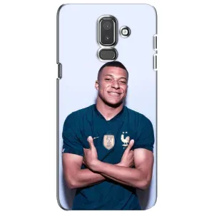 Чехол (TPU) с Футболистом на Samsung Galaxy J8-2018, J810 (Мбаппешичка)