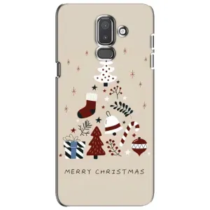 Чехол Санта Клаус для Samsung Galaxy J8-2018, J810 (Merry Christmas)