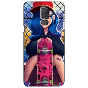 Чехол с картинкой Модные Девчонки Samsung Galaxy J8-2018, J810 (Модная девушка)