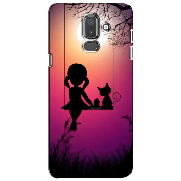 Чехол с рисунком «На качели» для Samsung Galaxy J8 2018 (J810) Чехол с рисунком «На качели» для Samsung Galaxy J8 2018 (J810)