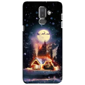 Чехлы на Новый Год Samsung Galaxy J8-2018, J810 (Настроение зимнее)