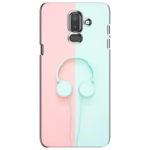 Девчачий Чехол для Samsung Galaxy J8-2018, J810 (Наушники)
