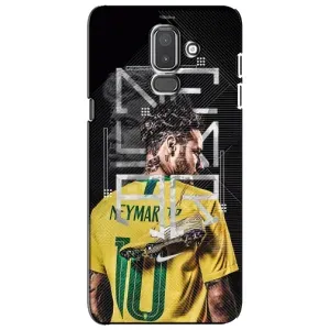 Силиконовый Чехол Samsung Galaxy J8-2018, J810 (Neymar 10)