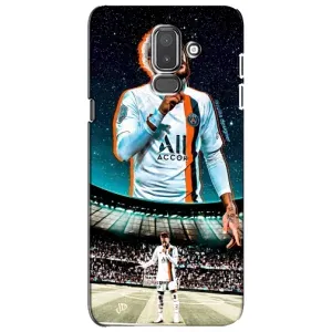 Силиконовый Чехол Samsung Galaxy J8-2018, J810 (Неймар ПСЖ)