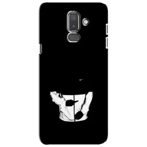 Силиконовый Чехол на Samsung Galaxy J8-2018, J810 с картинкой Nike (Nike стиль)