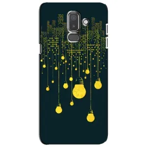 Силиконовые Чехлы Любимому человеку для Samsung Galaxy J8-2018, J810 (Ночной город)