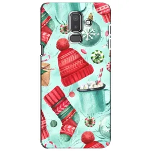 Чехол Санта Клаус для Samsung Galaxy J8-2018, J810 (Одежда)