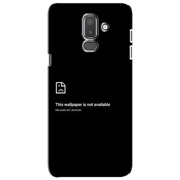 Чехол с рисунком «Ошибка» для Samsung Galaxy J8 2018 (J810) Чехол с рисунком «Ошибка» для Samsung Galaxy J8 2018 (J810)