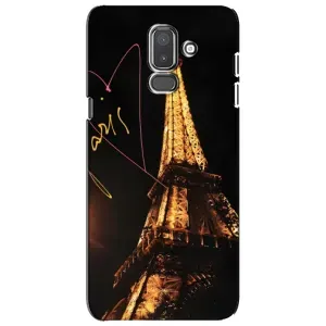 Чехол с Эйфелевой башней на Samsung Galaxy J8-2018, J810 (Paris)