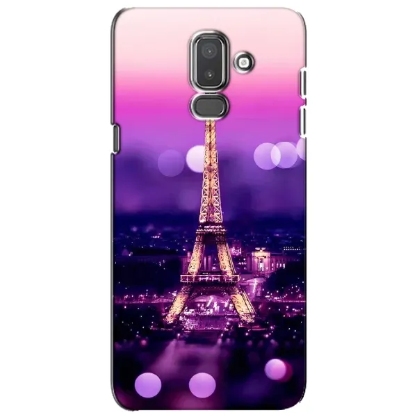 Чехол с рисунком «Париж башня» для Samsung Galaxy J8 2018 (J810)