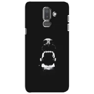 Чехол ДОБЕРМАН для Samsung Galaxy J8-2018, J810 (Пасть добермана)