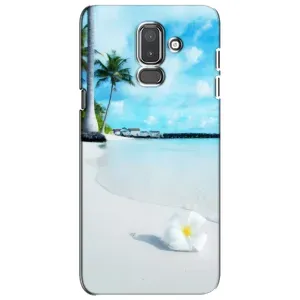 Летний Чехол на Samsung Galaxy J8-2018, J810 (Пляж)