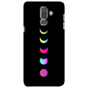 Чехол (ТПУ) с планетами на Samsung Galaxy J8-2018, J810 (Полнолуние)