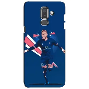 Силиконовый Чехол Samsung Galaxy J8-2018, J810 (Празднование Неймара)