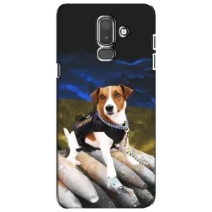 Чехол с принтом Собаки Патрон для Samsung Galaxy J8-2018, J810 (Пёс Патрон)