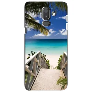 Летний Чехол на Samsung Galaxy J8-2018, J810 (Рай)