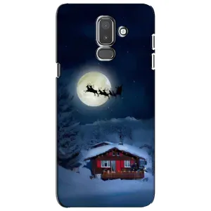 Чехол Санта Клаус для Samsung Galaxy J8-2018, J810 (Санта)